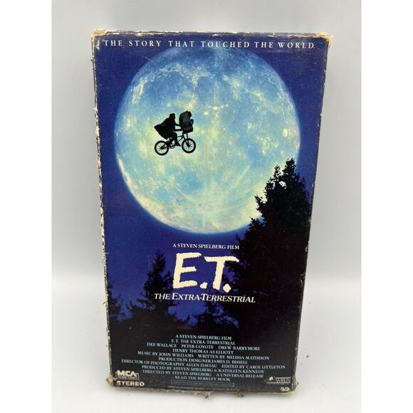 E.T. The Extra Terrestrial VHS 1988 - Picture 1 of 9